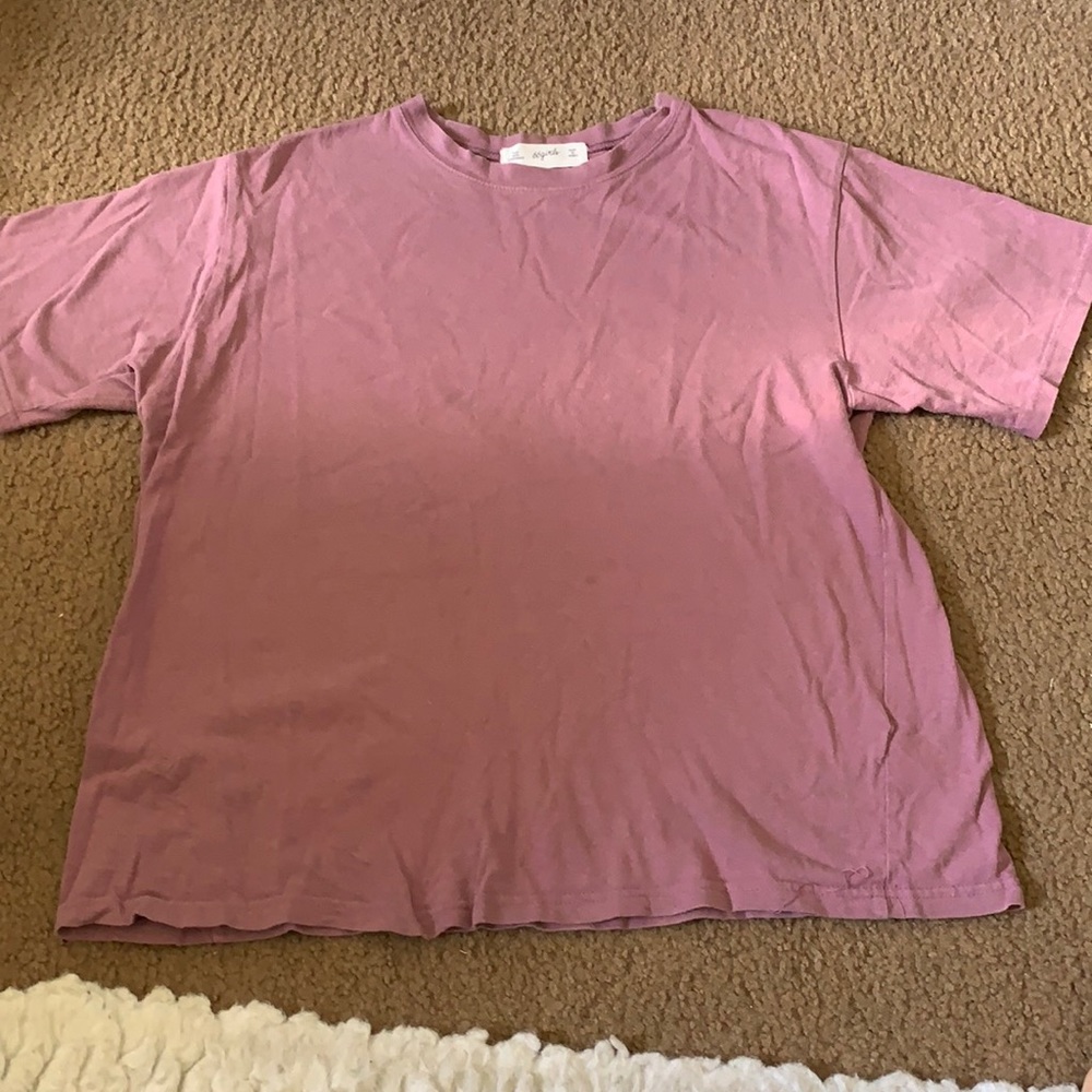 Light purple t shirt